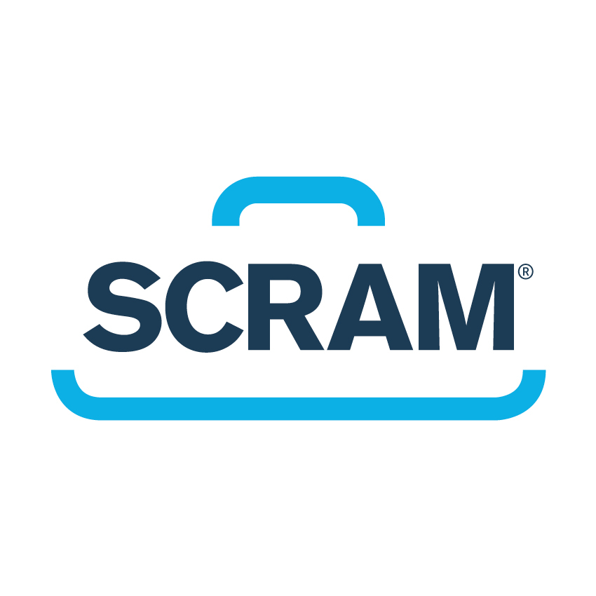 SCRAM logo colour