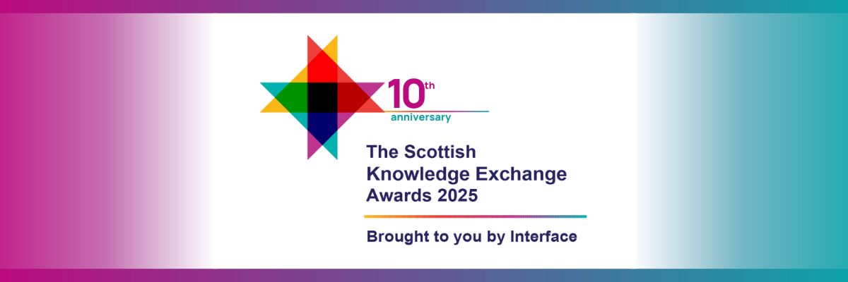 The Scottish Knowledge Exchange Awards 2024 banner.