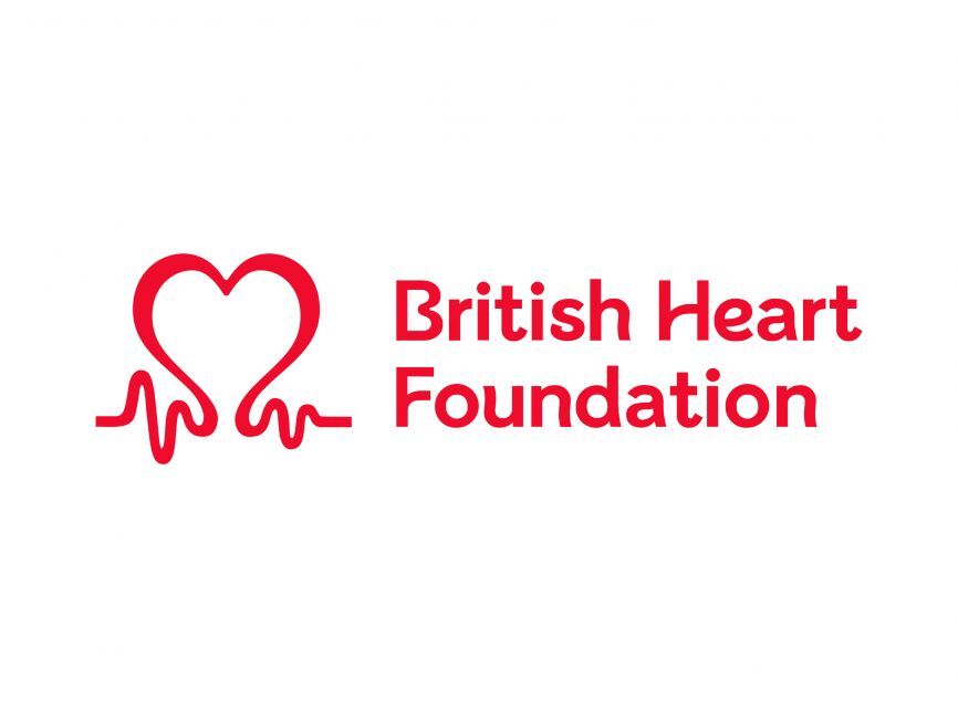 The British Heart Foundation logo.