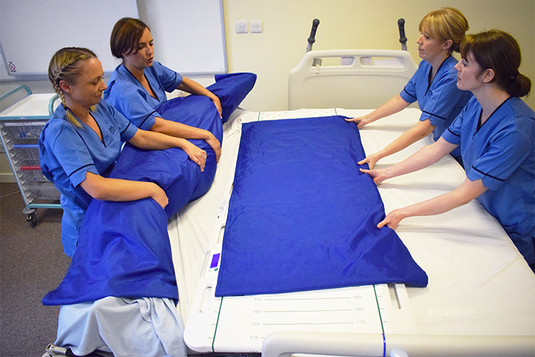 The Patient Transfer Scale being used by nursing staff