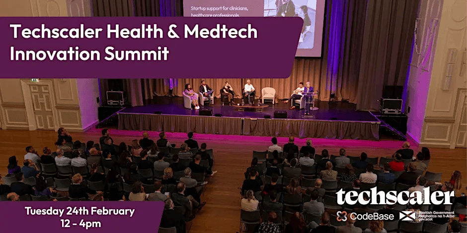 Techscaler health and medtech summit banner